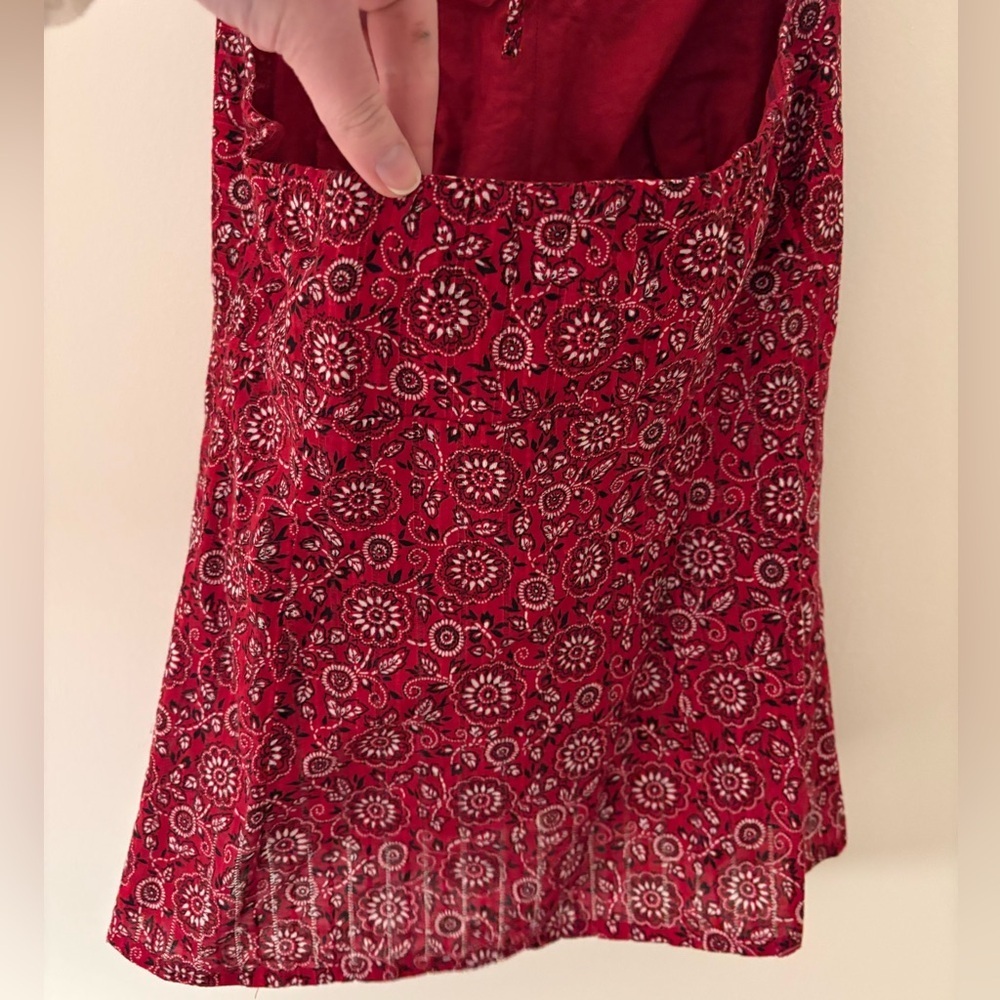 LOFT Y2K Inspired Red Tomato Girl Bandana Halter Top | Country Concert Summer - Picture 4 of 5